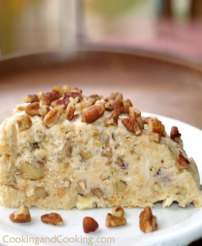 No Bake Nuts Cake