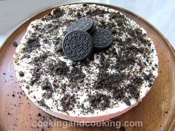 No Bake Oreo Cheesecake