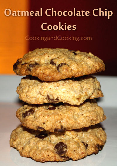 Oatmeal Chocolate Chip Cookies