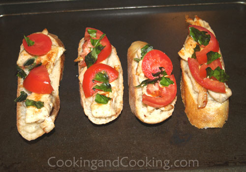 Open Faced Chicken Sandwich