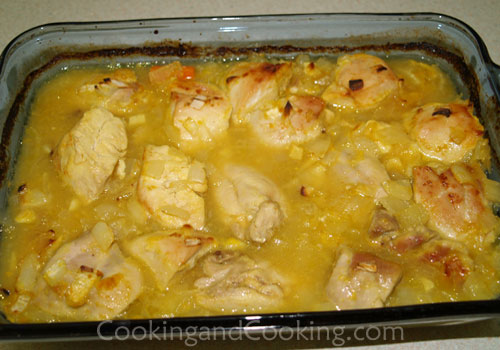 Orange Juice Chicken Casserole