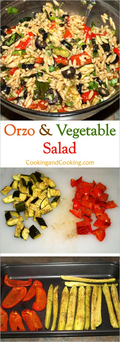 Orzo and Vegetable Salad Orzo and Vegetable Salad