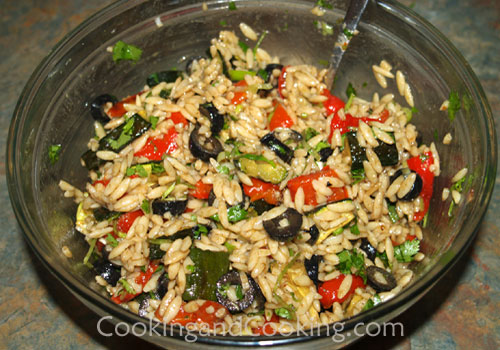 Orzo and Vegetable Salad Orzo and Vegetable Salad