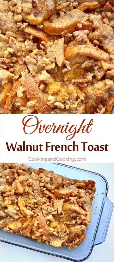 Overnight Walnut French Toast