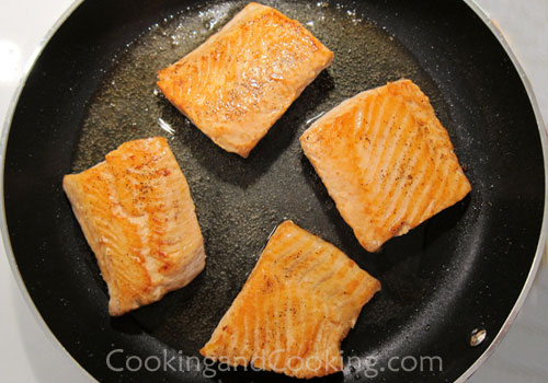 Pan Fried Balsamic Salmon