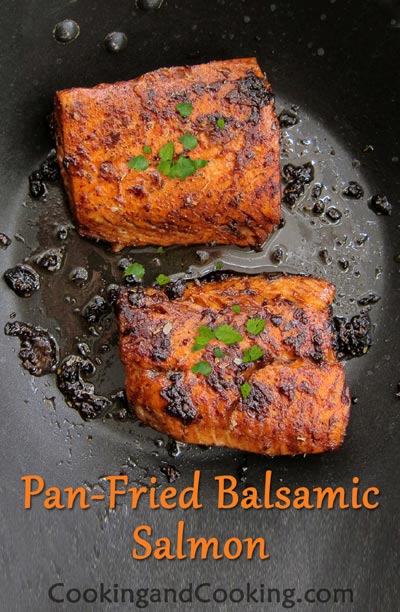 Pan Fried Balsamic Salmon