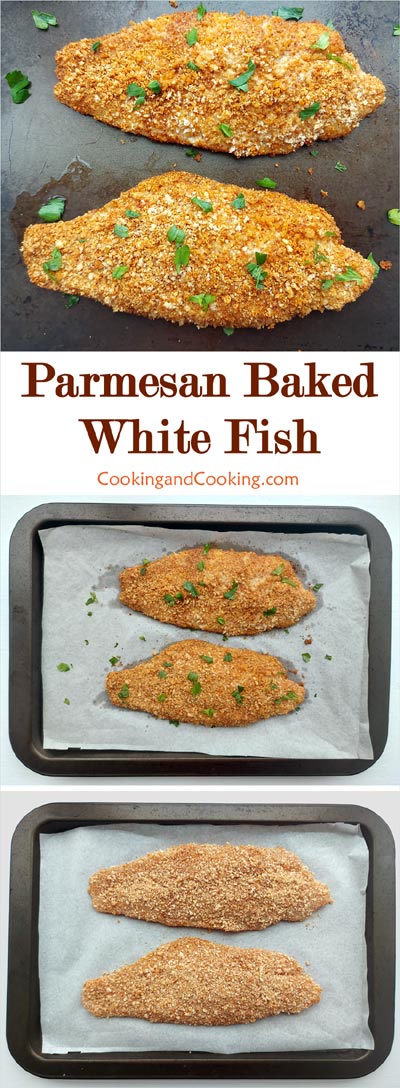 Parmesan Baked White Fish