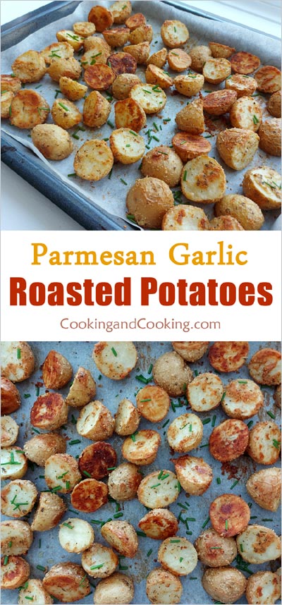 Parmesan Garlic Roasted Potatoes