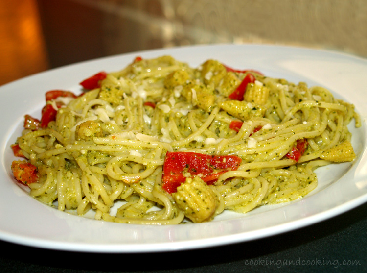 Parsley Pesto Pasta