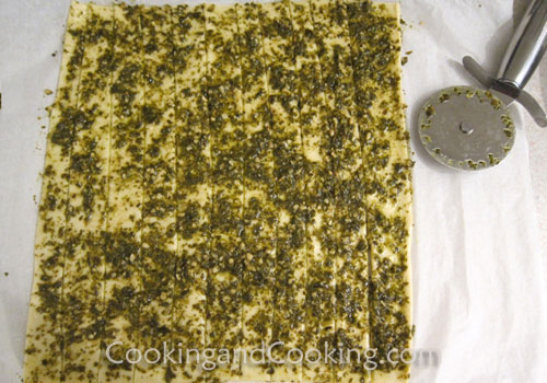 Pesto Pastry Twists Pesto Pastry Twists