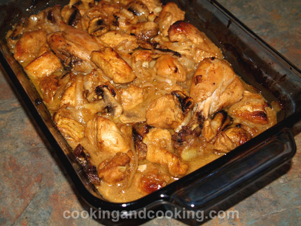 Pomegranate Chicken Casserole