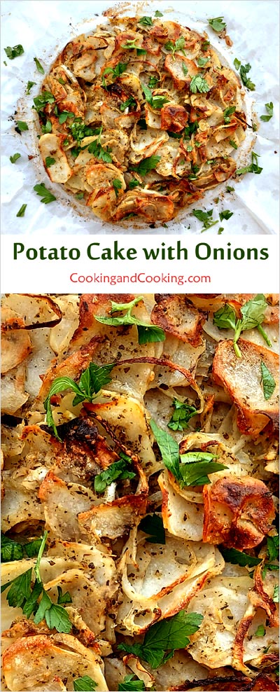 Potato Cake with Onions