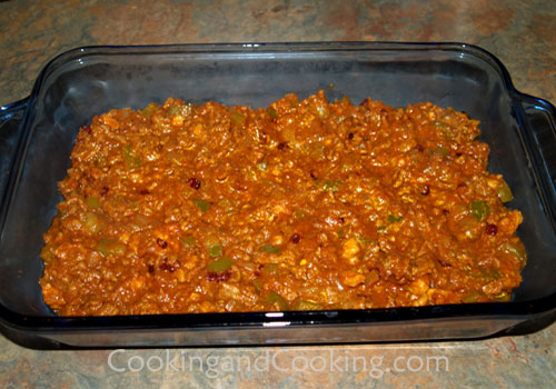 Potato and Ground Beef Casserole