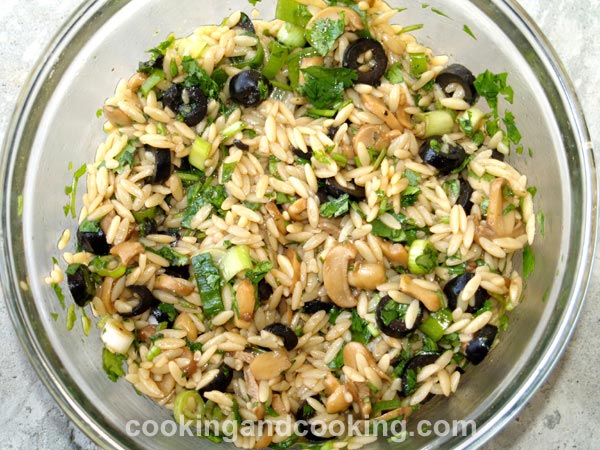 Quick Orzo Salad