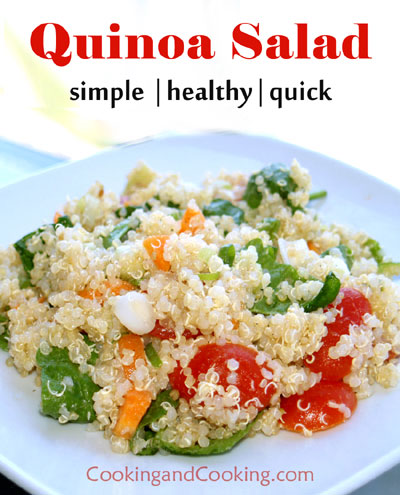 Quinoa Salad | Starter Recipes | Cooking and Cooking