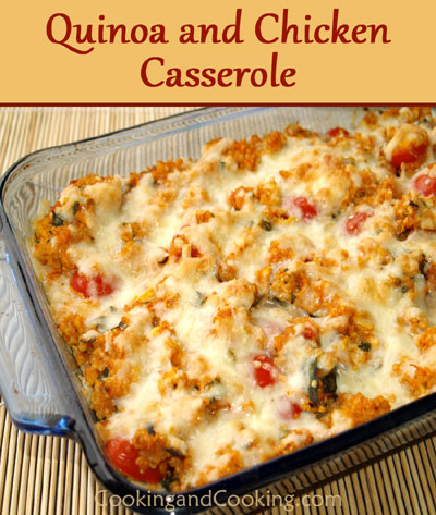 quinoa-and-chicken-casserole