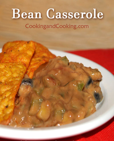 Refried-Bean-Casserole Refried-Bean-Casserole