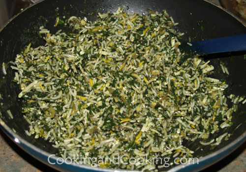 Rice and Spinach Kofta