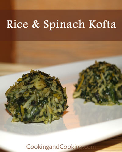 Spinach Rice Balls Spinach Rice Balls