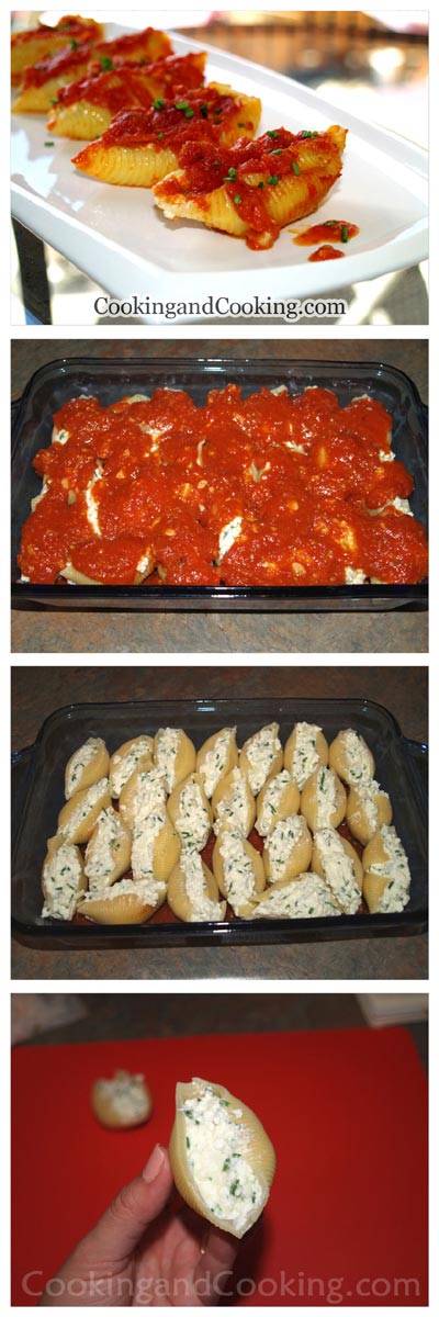 Ricotta Stuffed Shells