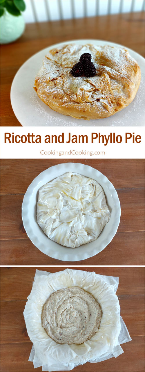 Ricotta-and-Jam-Phyllo-Pie Ricotta-and-Jam-Phyllo-Pie