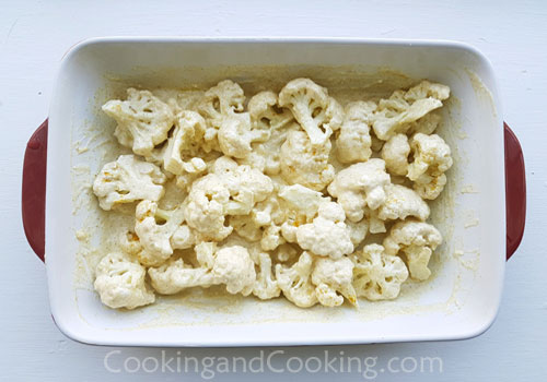 Roasted Cauliflower With Yogurt