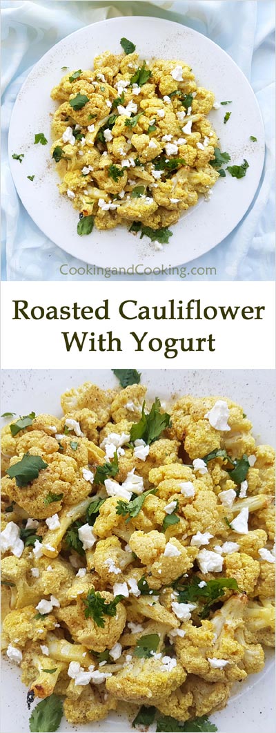 Roasted Cauliflower with Yogurt Roasted Cauliflower with Yogurt