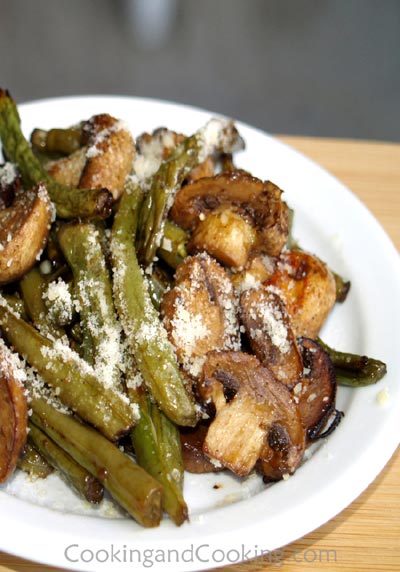Roasted-Green-Beans-and-Mushrooms Roasted-Green-Beans-and-Mushrooms