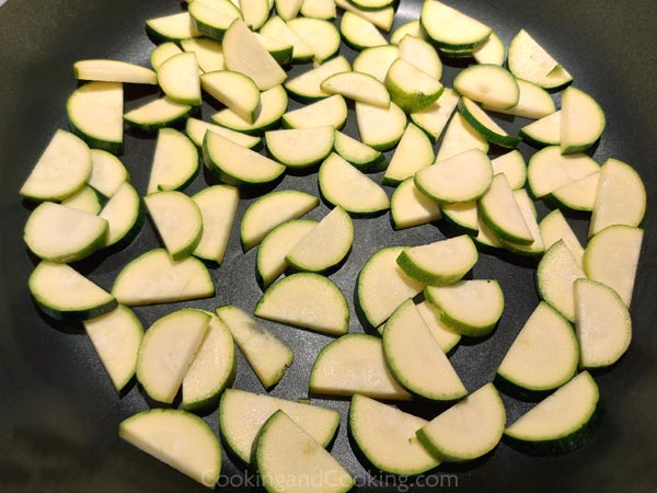 Roasted Zucchini Salad with Feta