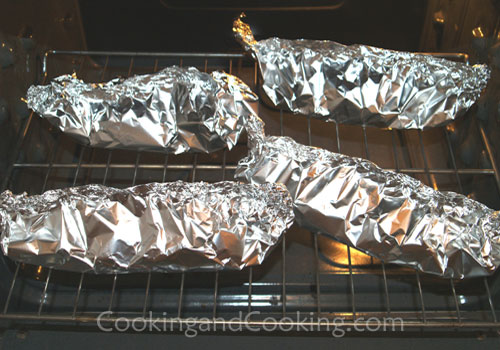 Sausage and Vegetables in Foil Packet