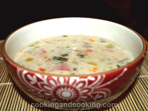 Scallion Potato Soup