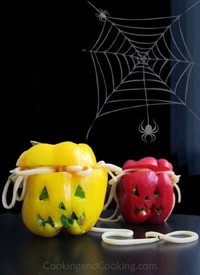Scary Stuffed Peppers Scary Stuffed Peppers