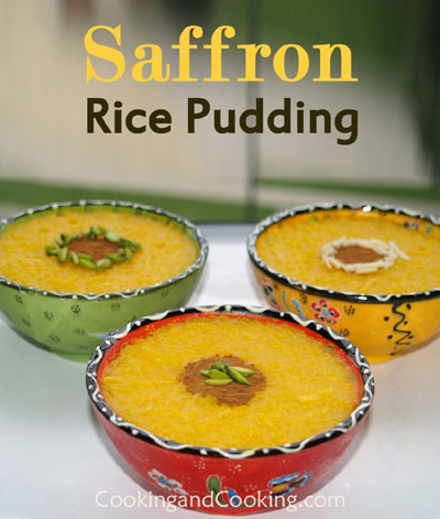 Sholeh-Zard-or-Saffron-Rice-Pudding