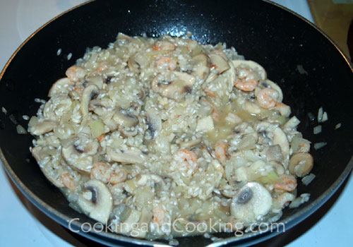 Shrimp and Mushroom Risotto Shrimp and Mushroom Risotto