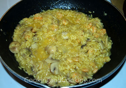 Shrimp and Mushroom Risotto Shrimp and Mushroom Risotto