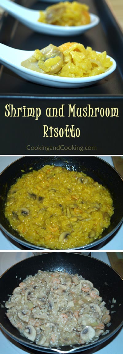 Shrimp and Mushroom Risotto