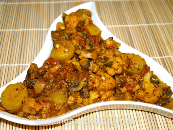 Spicy Mixed Vegetable