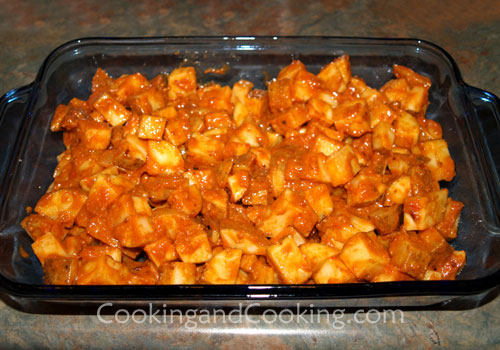 Spicy Potato and Chicken Casserole Spicy Potato and Chicken Casserole