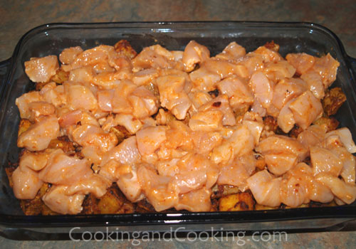 Spicy Potato and Chicken Casserole Spicy Potato and Chicken Casserole