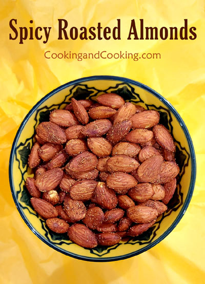 Spicy Roasted Almonds