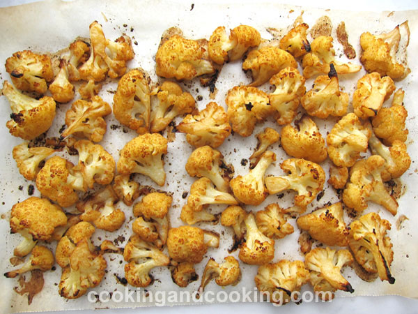 Spicy Roasted Cauliflower