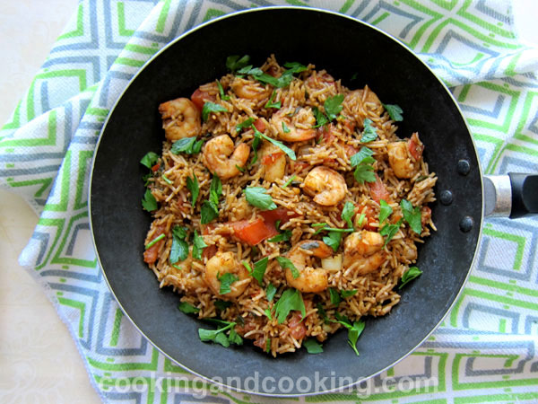 Spicy Shrimp Rice