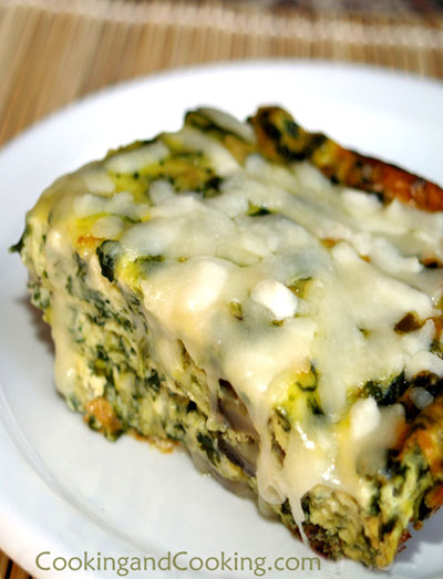 Spinach Ricotta Frittata