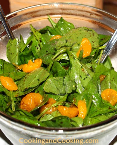 Spinach Salad with Mandarin Orange Spinach Salad with Mandarin Orange