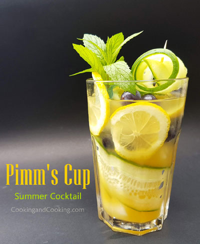 Pimm’s Cup Cocktail