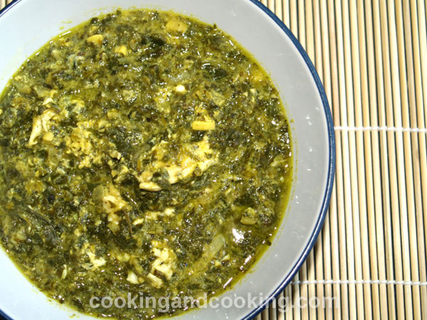 Torshi Tareh (Persian Sour Herb Stew with Eggs)