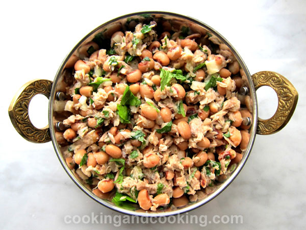 Tuna Black Eyed Peas Salad