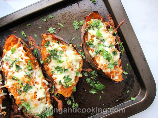 Twice Baked Sweet Potatoes