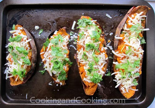 Twice Baked Sweet Potatoes