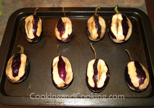 Vegetable Stuffed Eggplant